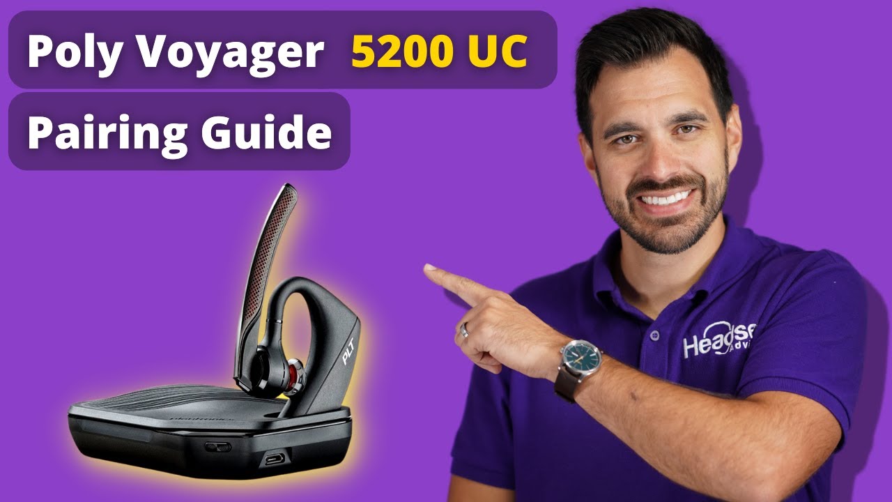 Poly Voyager 5200 UC Pairing Guide