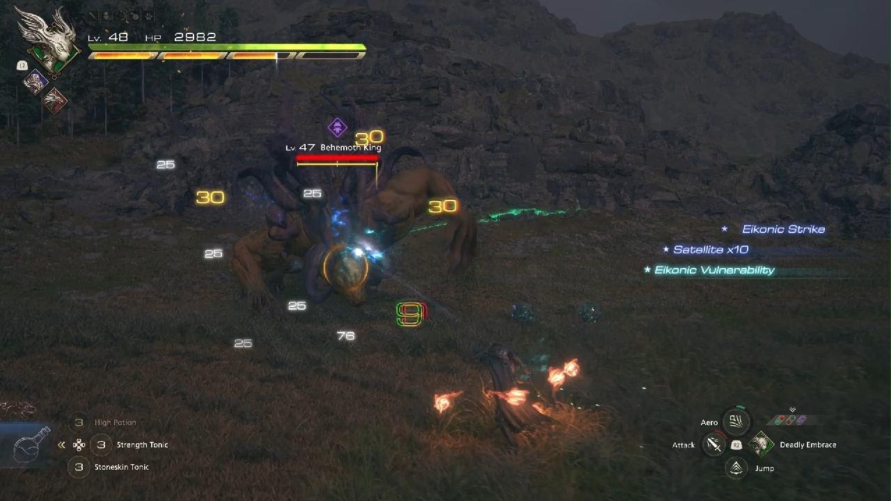 FINAL FANTASY XVI - Behemoth King