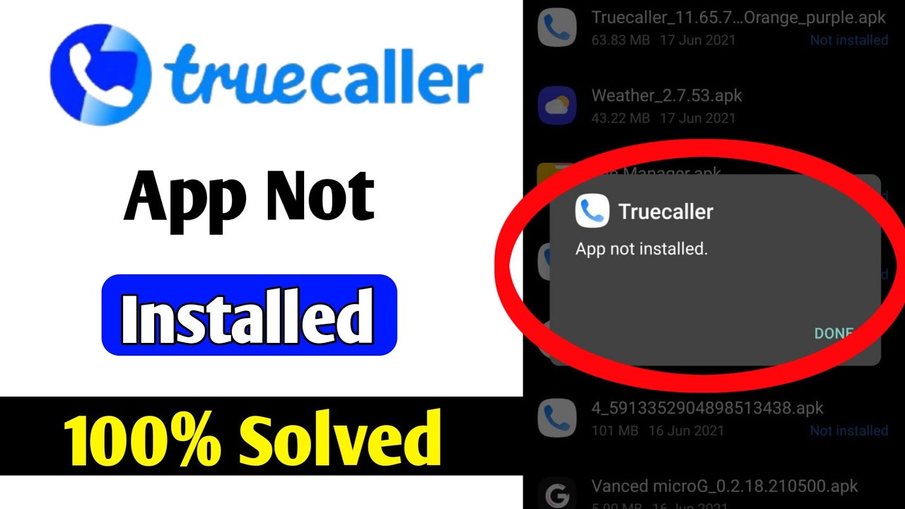 Truecaller App Not Installed | How to Fix Truecaller App Not Installed Problem