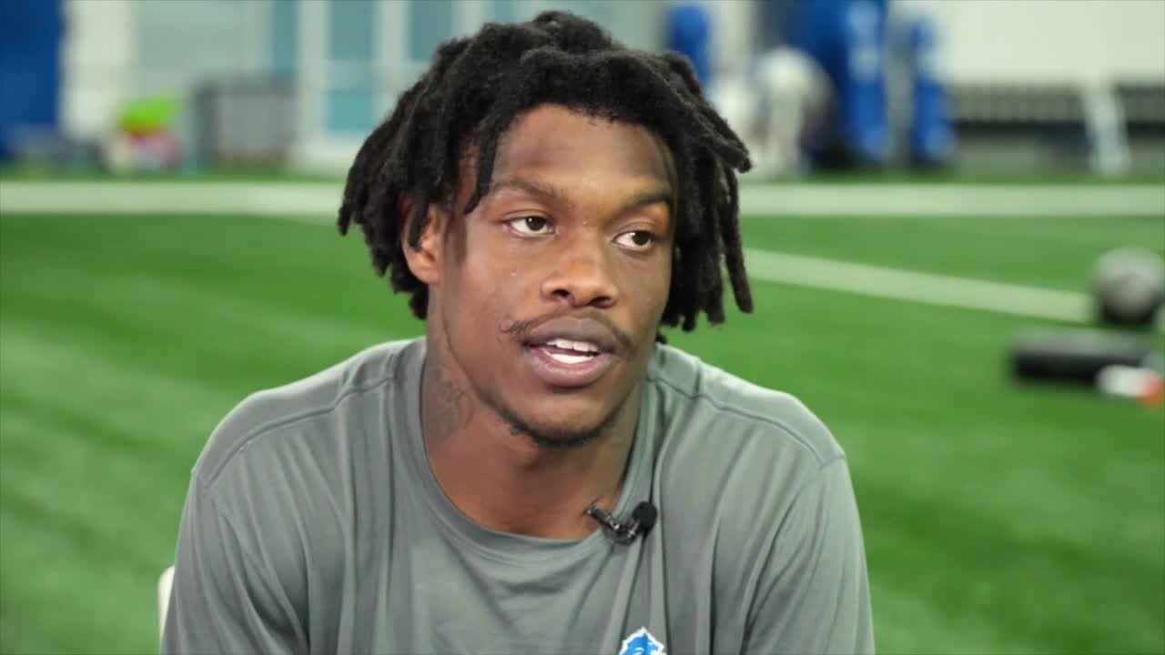 INTERVIEW: Lions WR Jameson Williams talks mistakes, growth, love for football