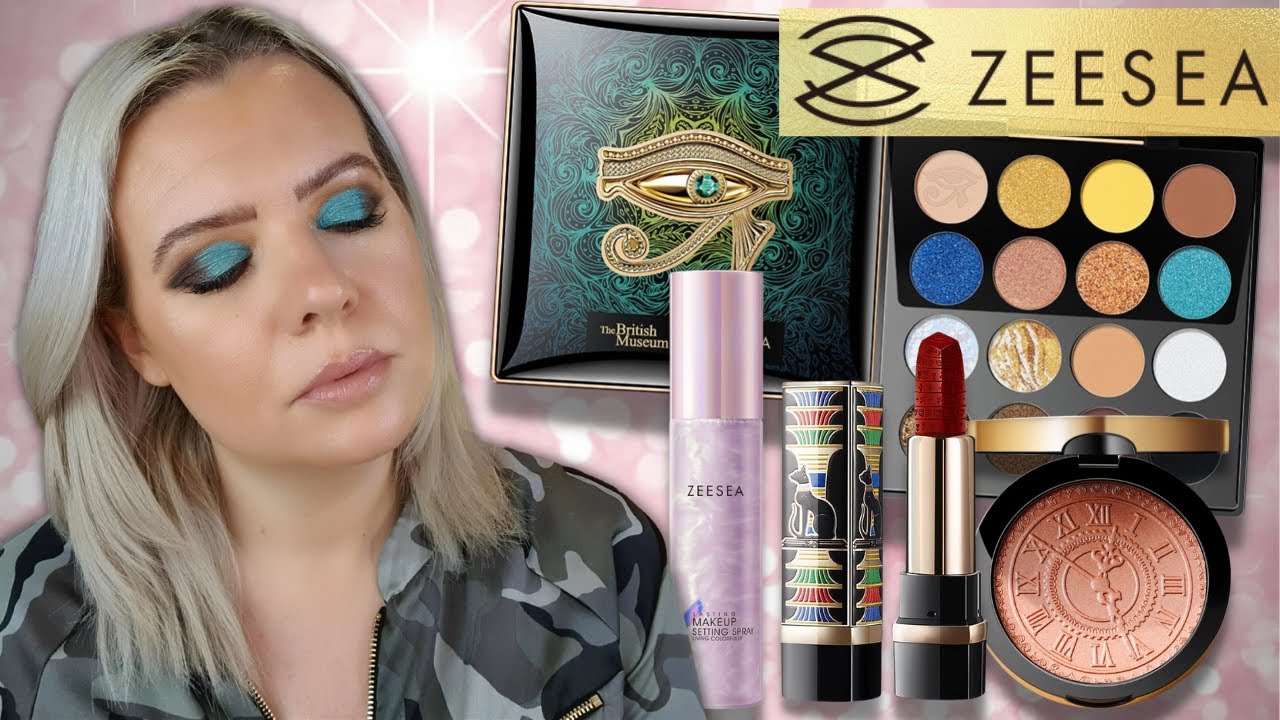 Testing ZEESEA COSMETICS MAKEUP Review & Swatches *I'm Very Impressed!* | Clare Walch