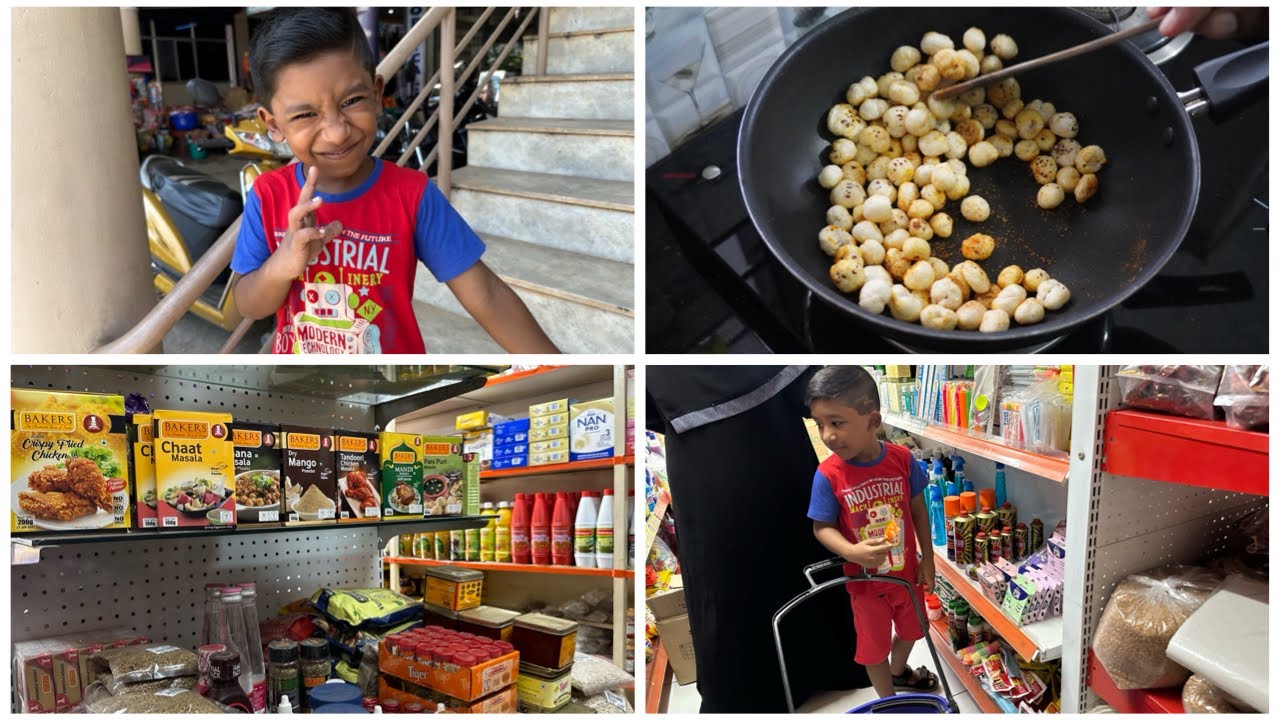Roasted Makhana recipe | Ayaan’s hair cut | hospital checkup vlog | Ayaan’s kitchen