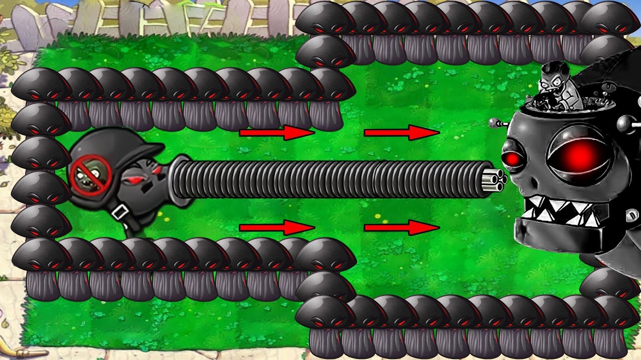 1 Doom Gatling X 999 Doom Shroom Attack 2 Doom Dr.Zomboss - Plants vs Zombies Hack