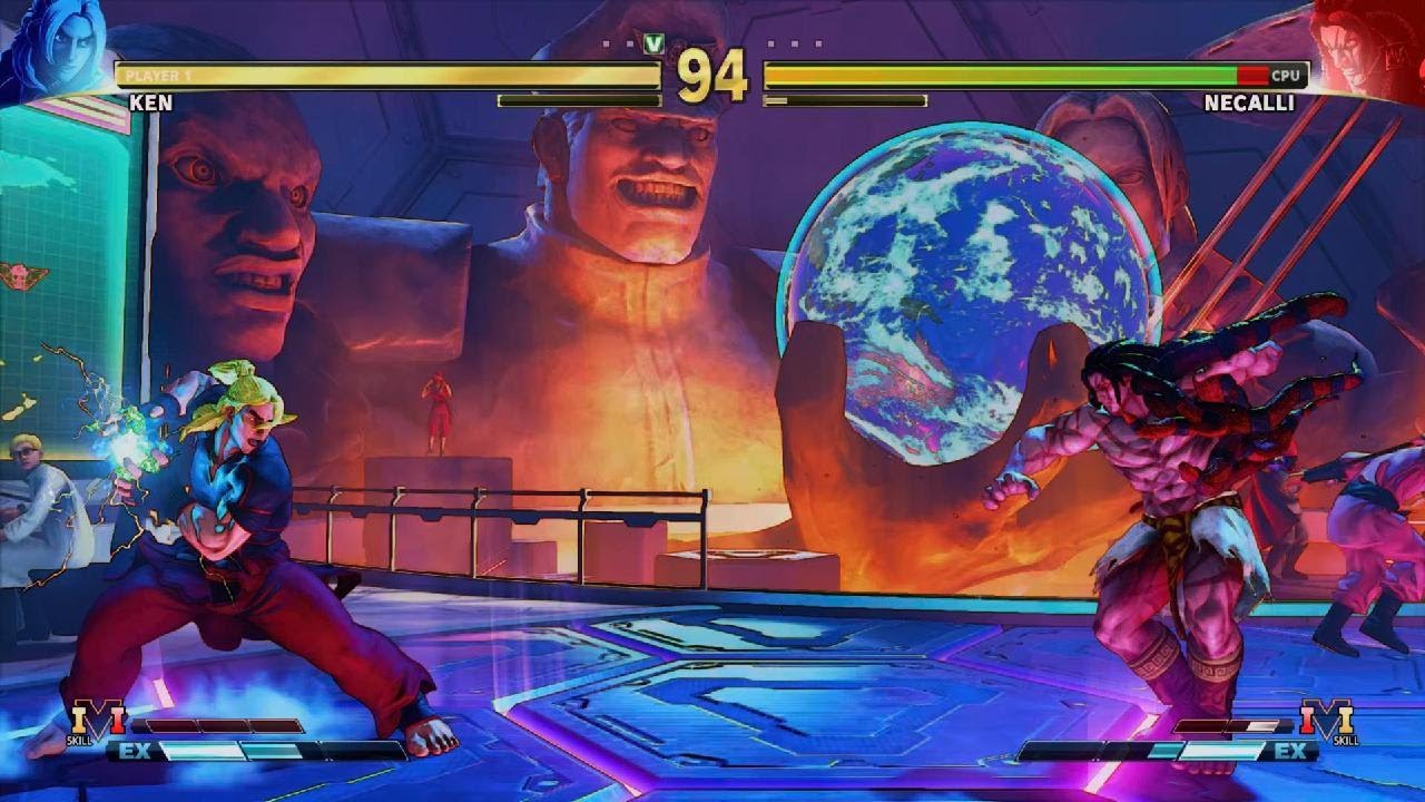 PS5 STREET FIGHTER V Gameplay Ken vs Necalli [4K HDR 60FPS]