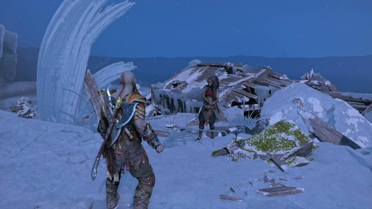 God of War Ragnar&ouml;k - Niflheim, Tr&uuml;mmer des Asen-Gef&auml;ngnisses - Nornentruhe - Idunn Apfel