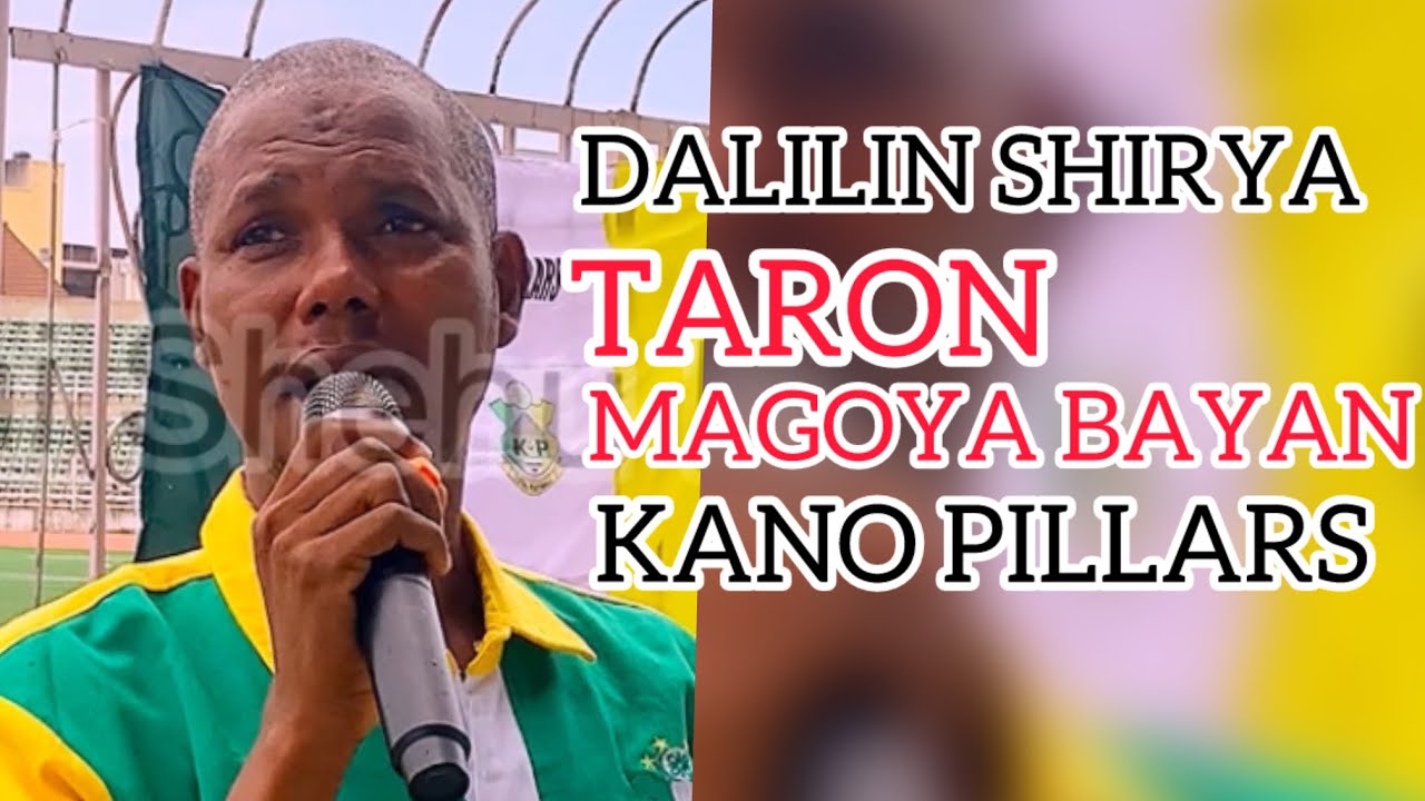 Kano Pillars Chairman Supporters Club:Yadda ya gudanar da jawabin maraba a wajen taron magoya baya.