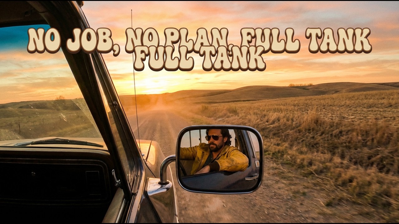 Clank Williams | No Job, No Plan, Full Tank (Official Lyric Video) [Hard Road Diesel Country]