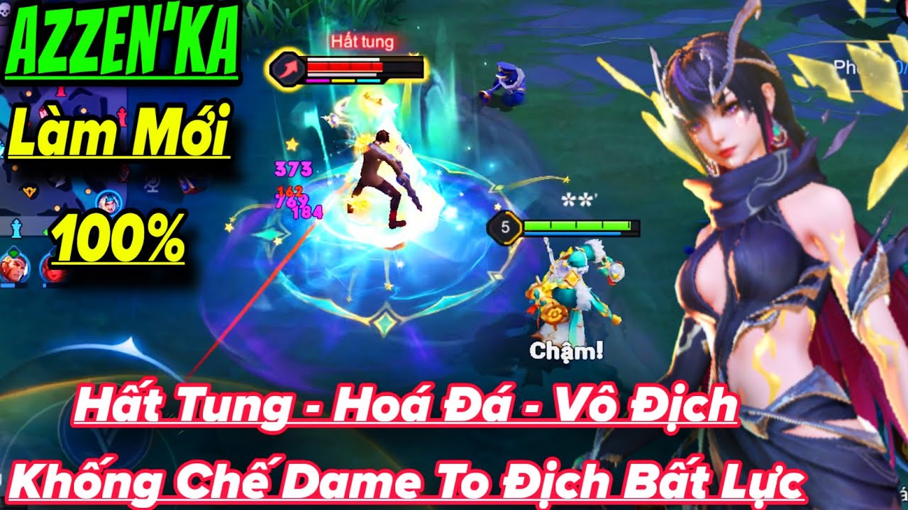 AZZEN’KA Liên Quân Mùa 2025 - S4 || Làm Mới 100% Khó Chịu Khống Chế Địch Bất Lực || Đồ Và Ngọc 