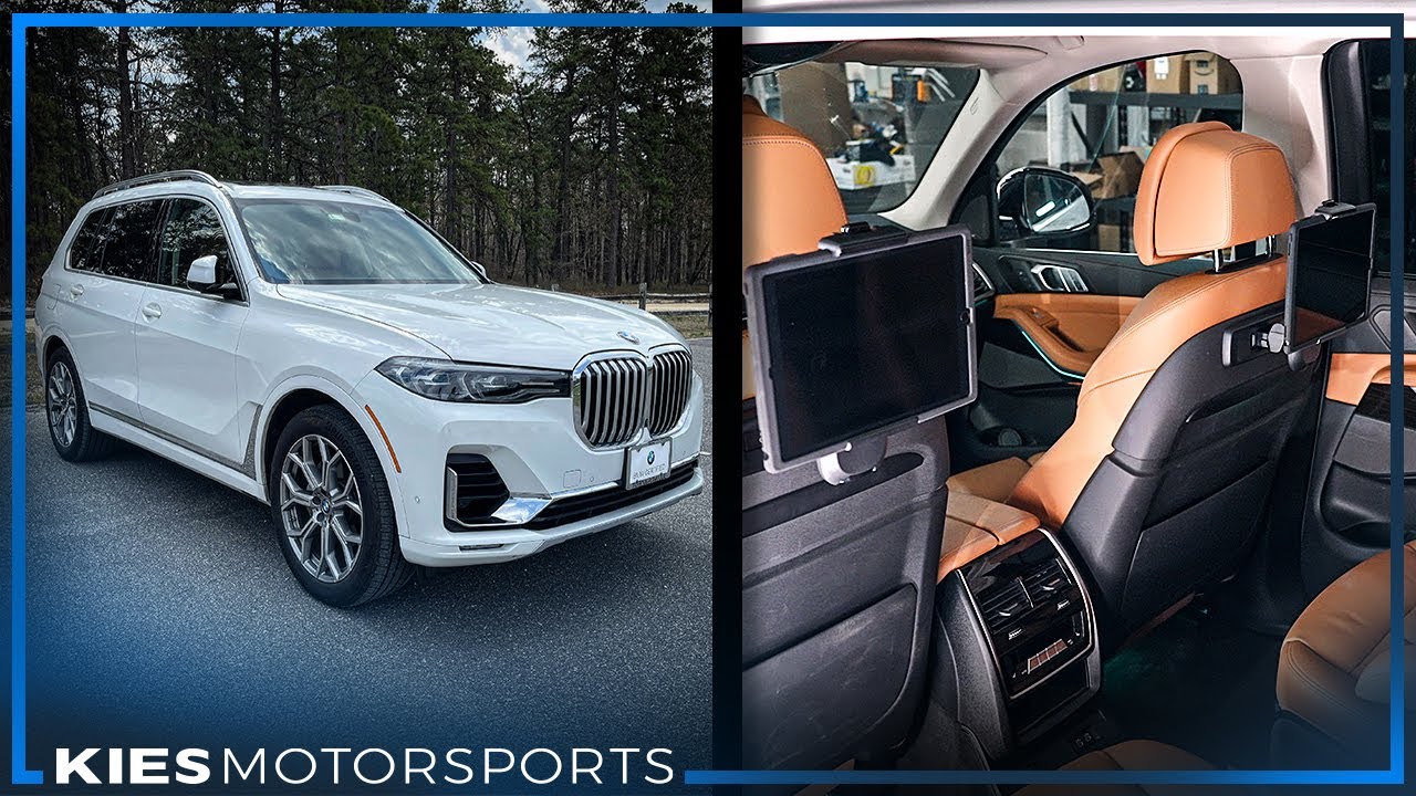 How to add iPads to your BMW X7 G07 (Android & Apple Tablets)