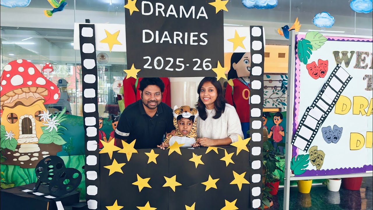 #Drama diaries celebration @ orchids the  international school