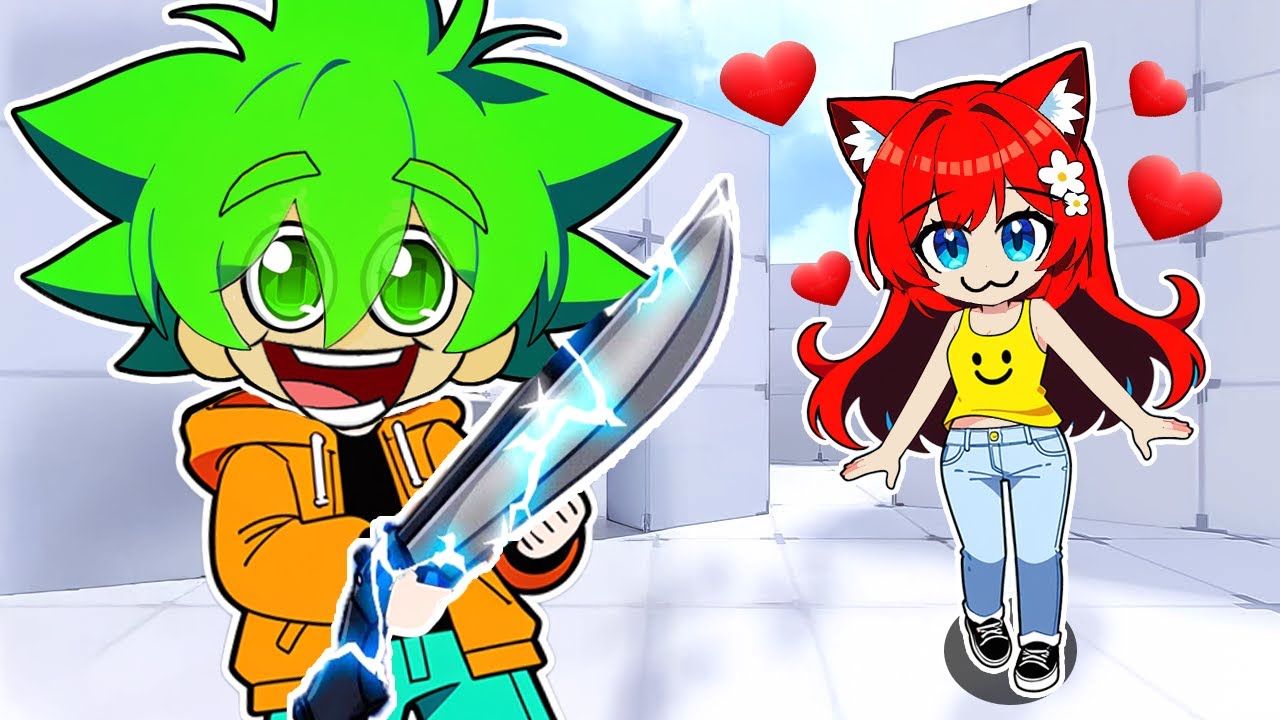 PODERWAŁEM DZIEWCZYNĘ na NOWĄ BROŃ GUNBLADE w ROBLOX RIVALS