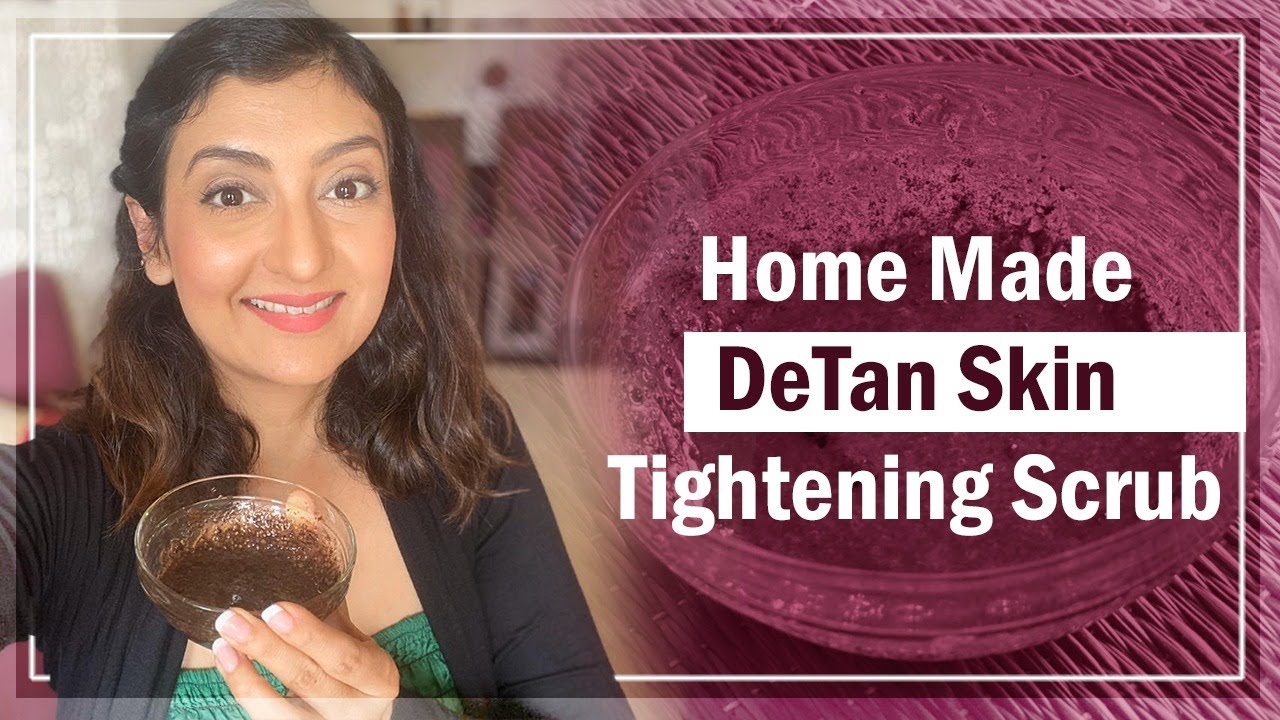 Home Made De Tan & Skin Tightening Face Mask l Skin Care Remedies For No Salon Days During Covid-19