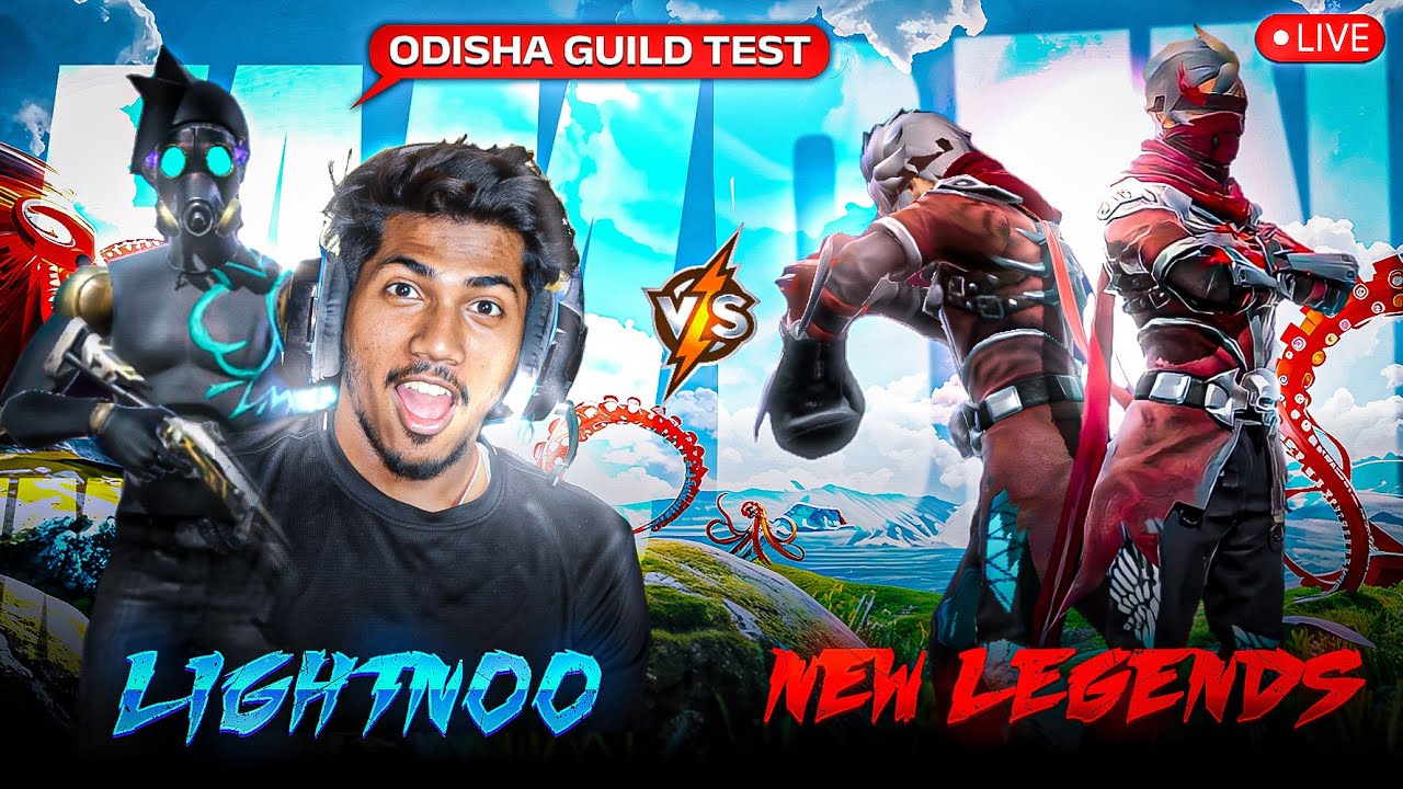 Kn Haryega Lightnoo Ko 1 vs 1 Mai ? Odisha guild Test #nonstopgaming #totalgaming