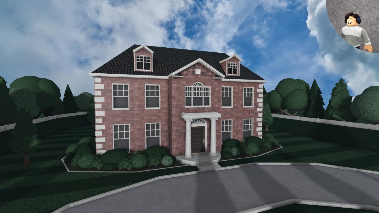 Small English Manor | Exterior Only | Bloxburg Speedbuild | 200K
