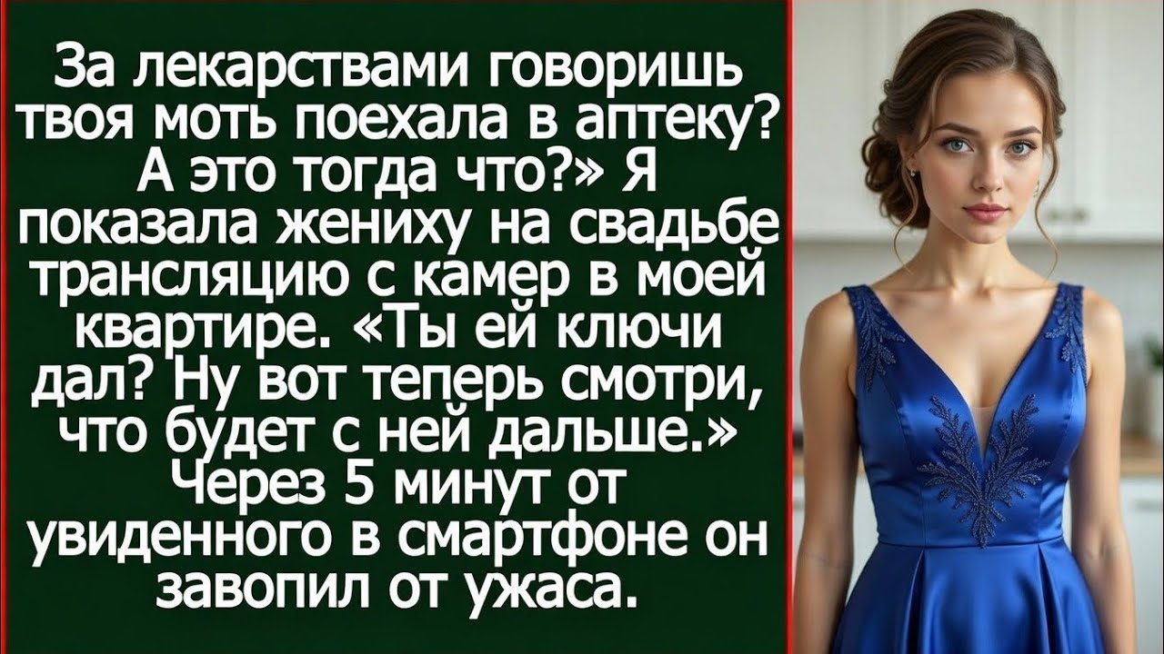В аптеку говоришь твоя мать ездила? А это тогда что? Я показала жениху записи с камер в моем доме.