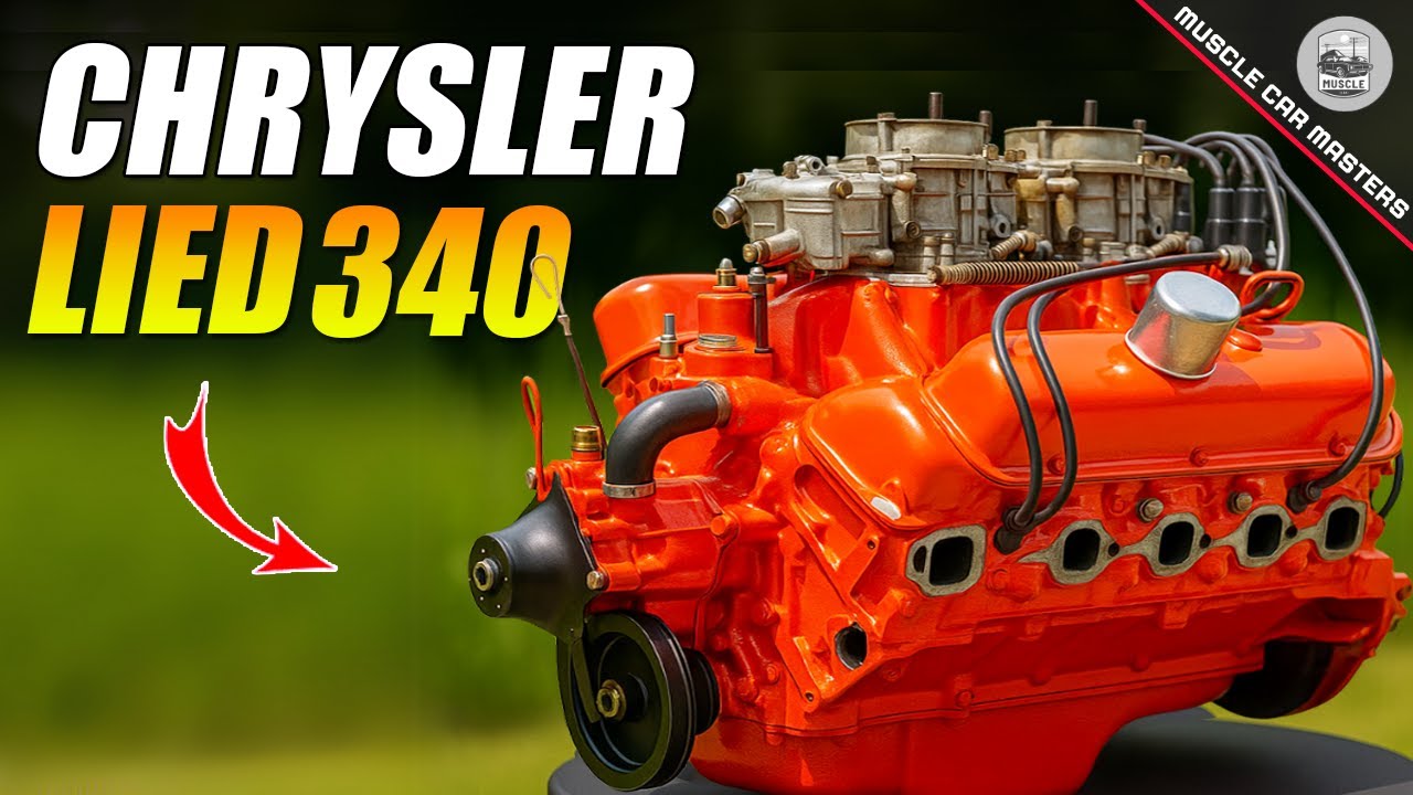 The SHOCKING TRUTH about Chrysler’s 340 V8 Engine– Small in Size, Big in Power!