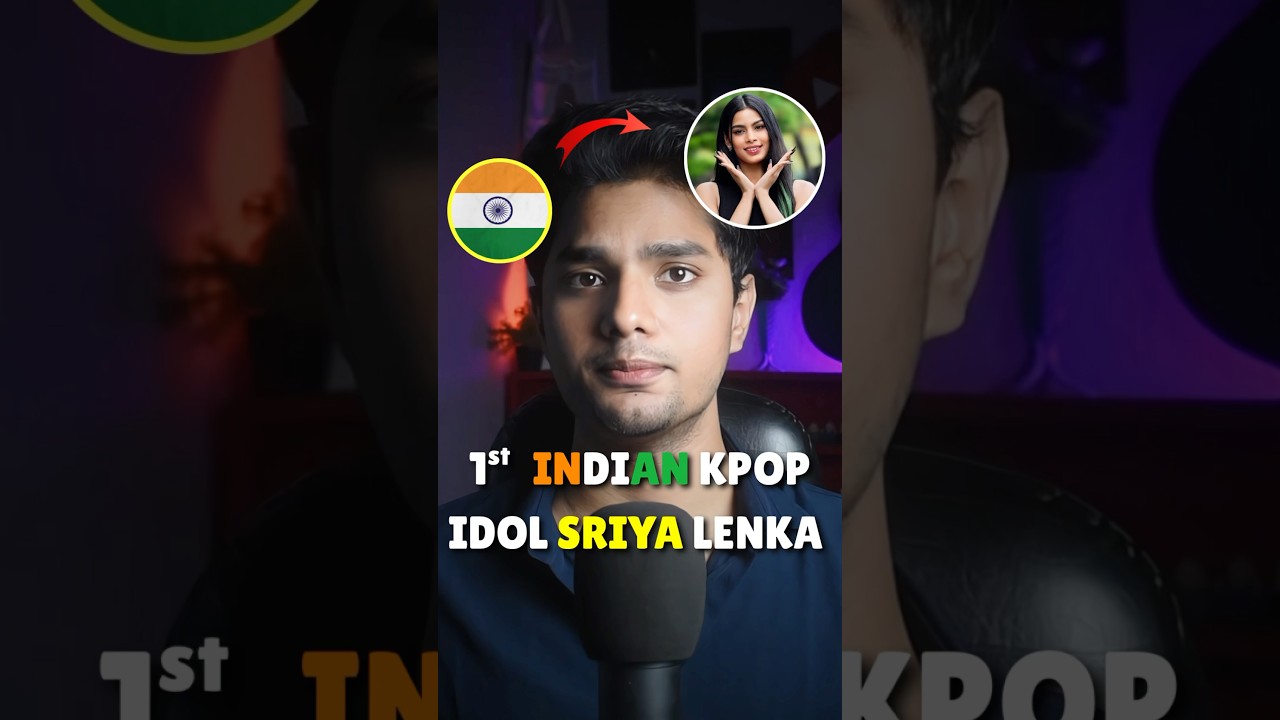 1st Indian Kpop Idol Sriya Lenka 🇮🇳❤️| Aria | Blackpink #blackpink #kpop #bts #shorts