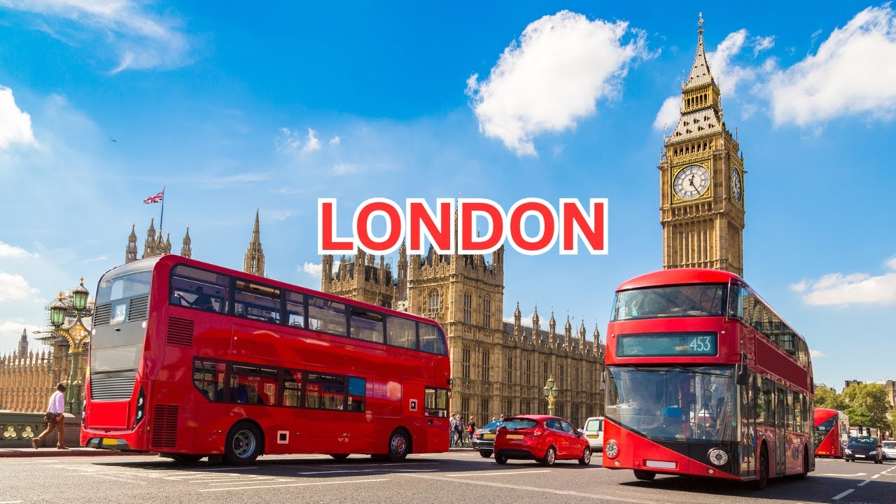 London City Ambience 🇬🇧 | Relaxing Music & Cinematic Views