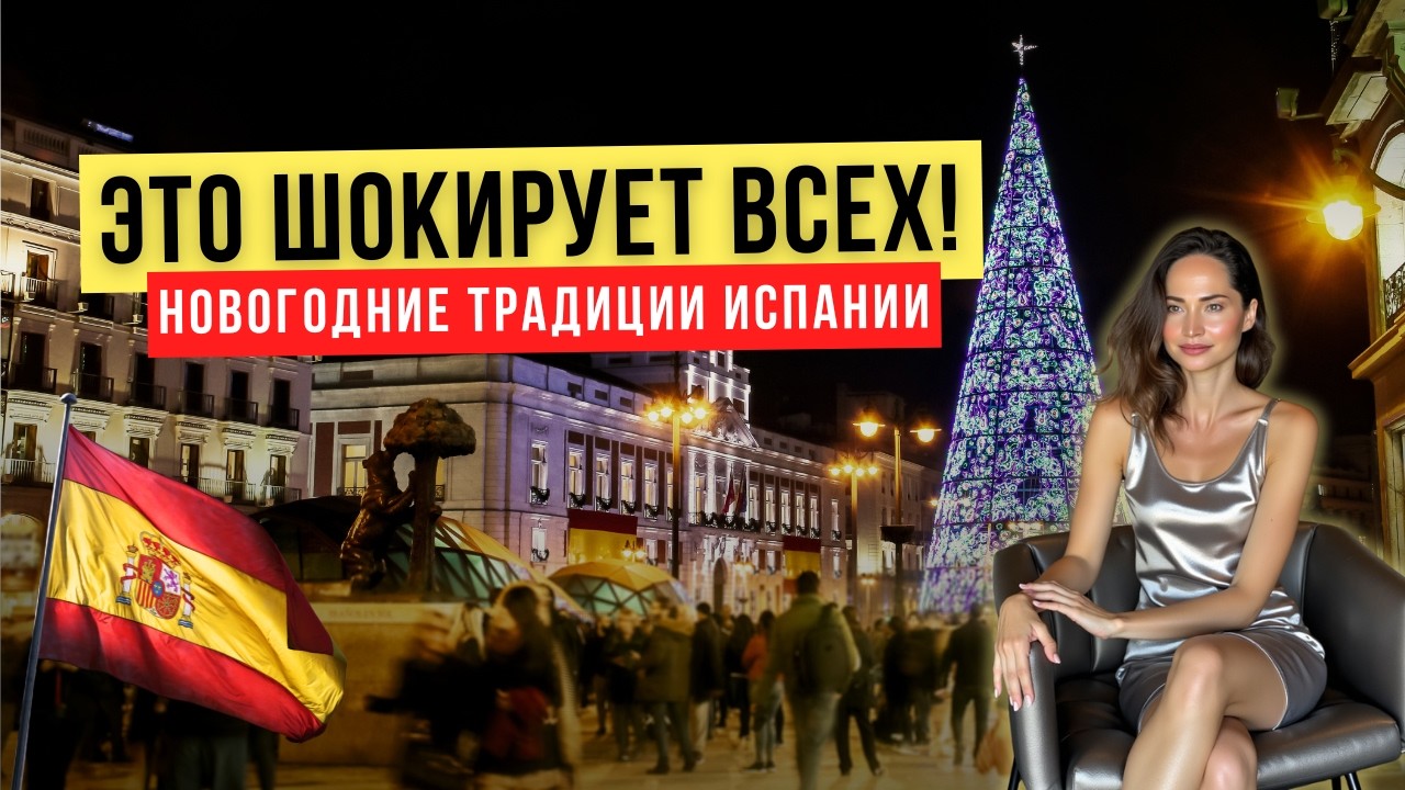 Новогодние традиции Испании, которые шокируют иностранцев 🎄🇪🇸 Вот как ВСЁ происходит на самом деле