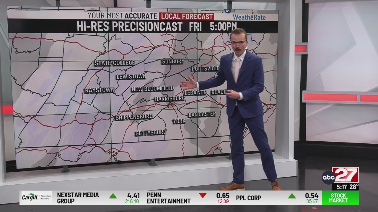 Michael's Thursday 5pm Forecast