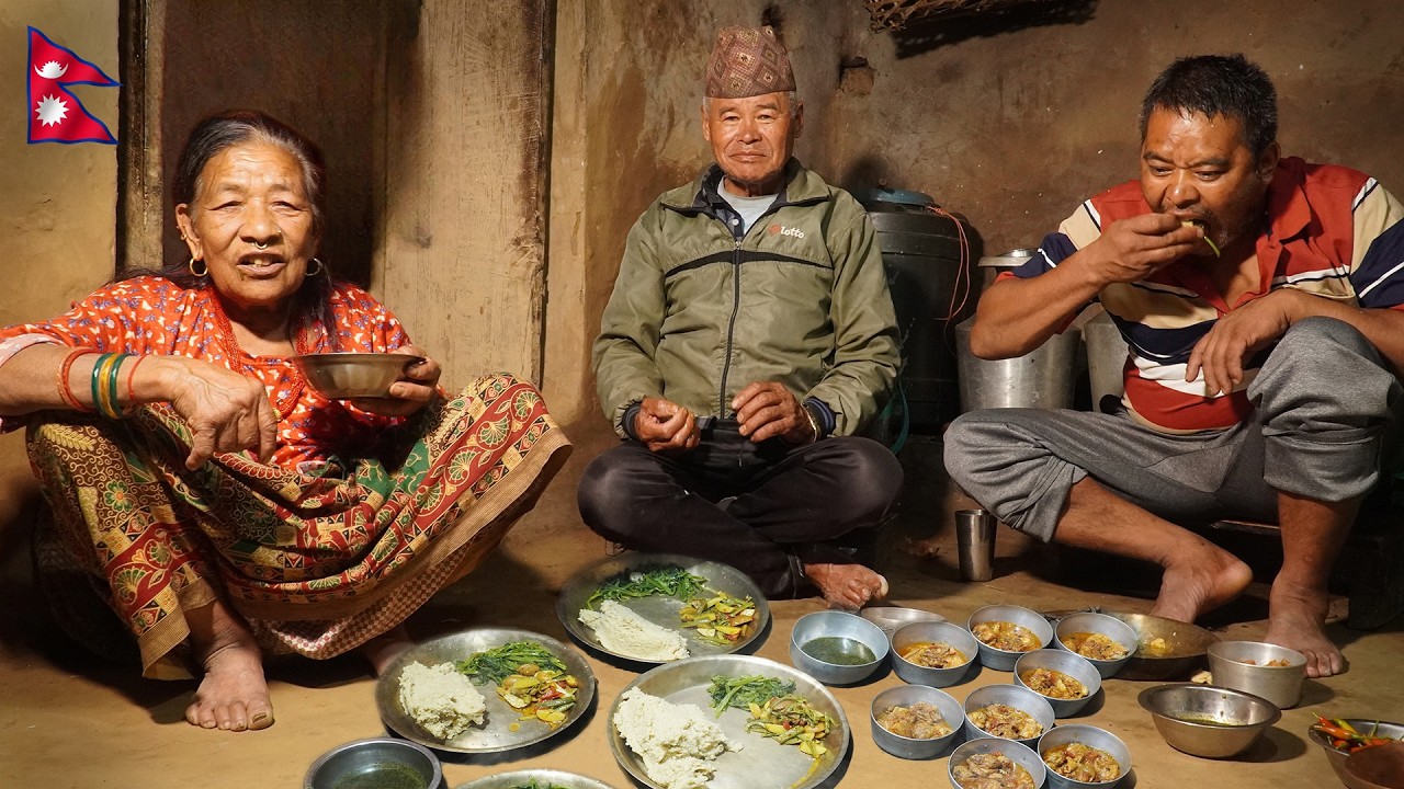 Authentic Nepali Village Life | Organic Food & Simple Living