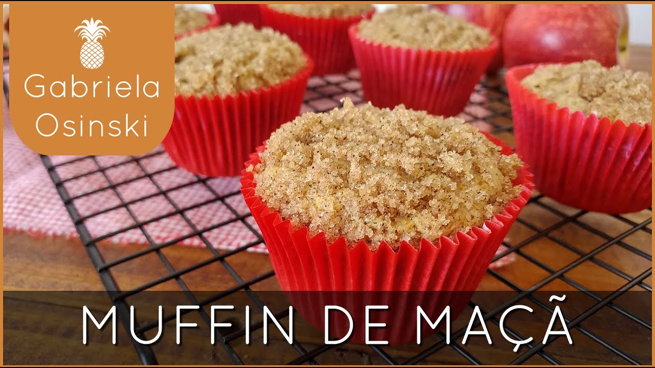 MUFFINS DE MAÇÃ - DIÁRIO DE RECEITAS