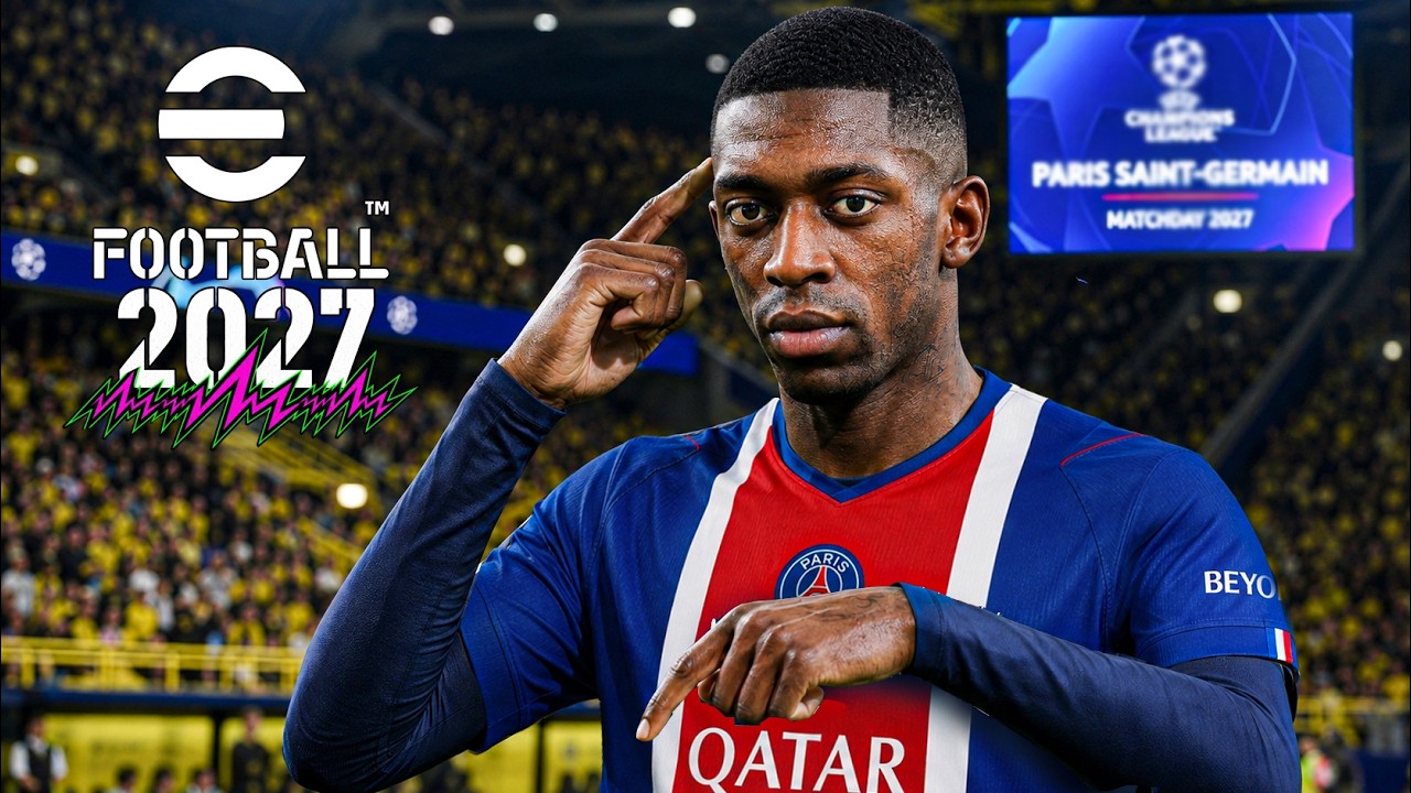 eFootball 2027 PC 4K | PSG vs. ARSENAL | Rozgrywka na ustawieniach ULTRA