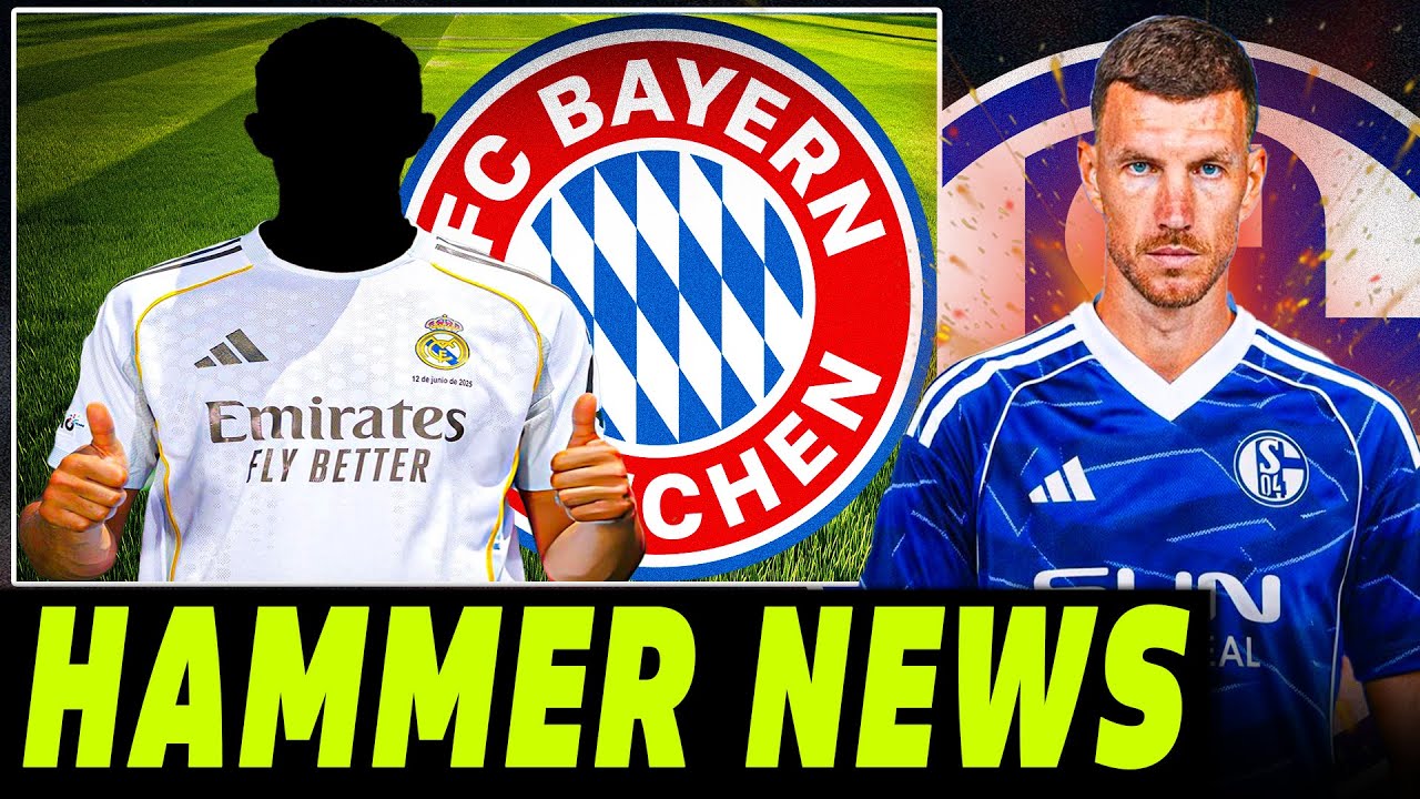 REAL-STAR WILL zu BAYERN! DZEKO-PREIS ENTHÜLLT | KICK FUßBALL NEWS