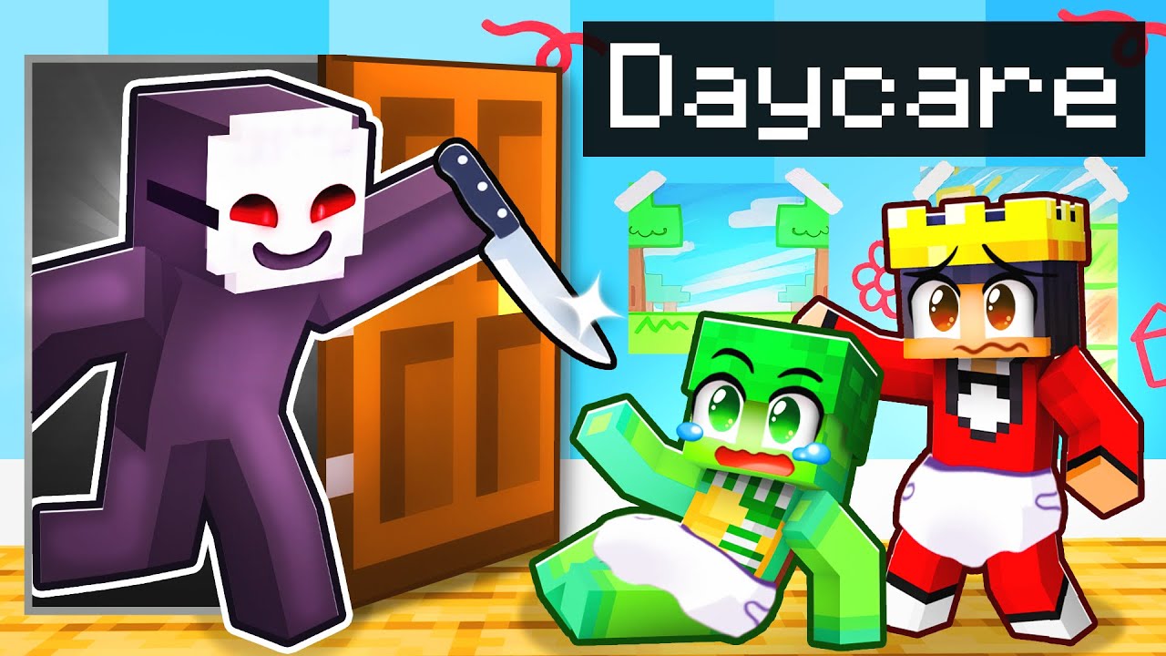 Escape From EVIL DAYCARE in Minecraft!