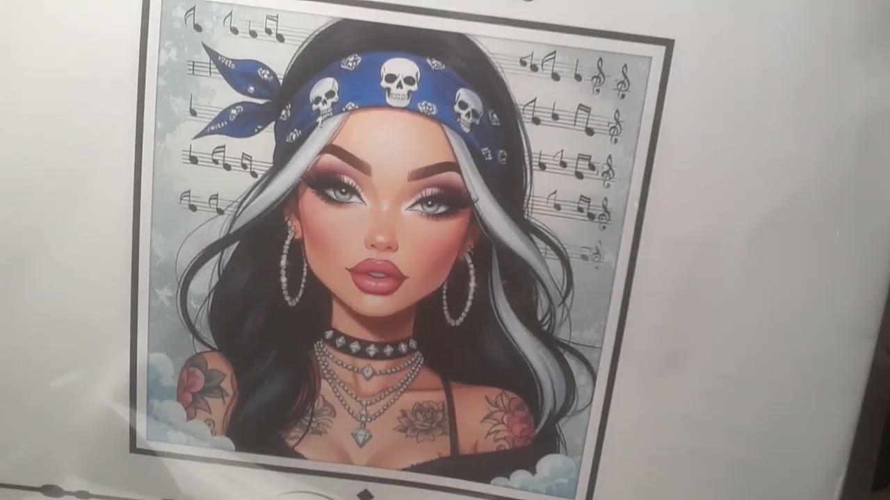 Unboxing DIVA #wattobizz ...venez voir cette magnifique toile 🥰😍🤩🌷