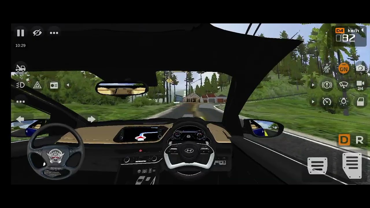 Bus simulator Indonesia drive Hyundai i20 2021 model 