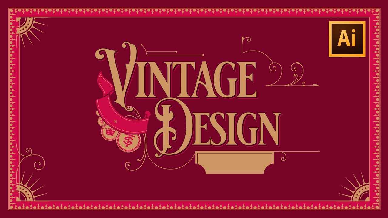 PRO TIPS For Vintage Typography Inspired Designs