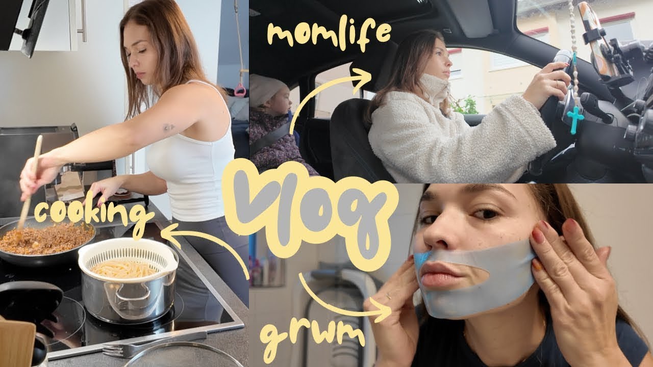 mama vlog 🤍 | get ready with me | herbst haul🍁| lifeofbinii