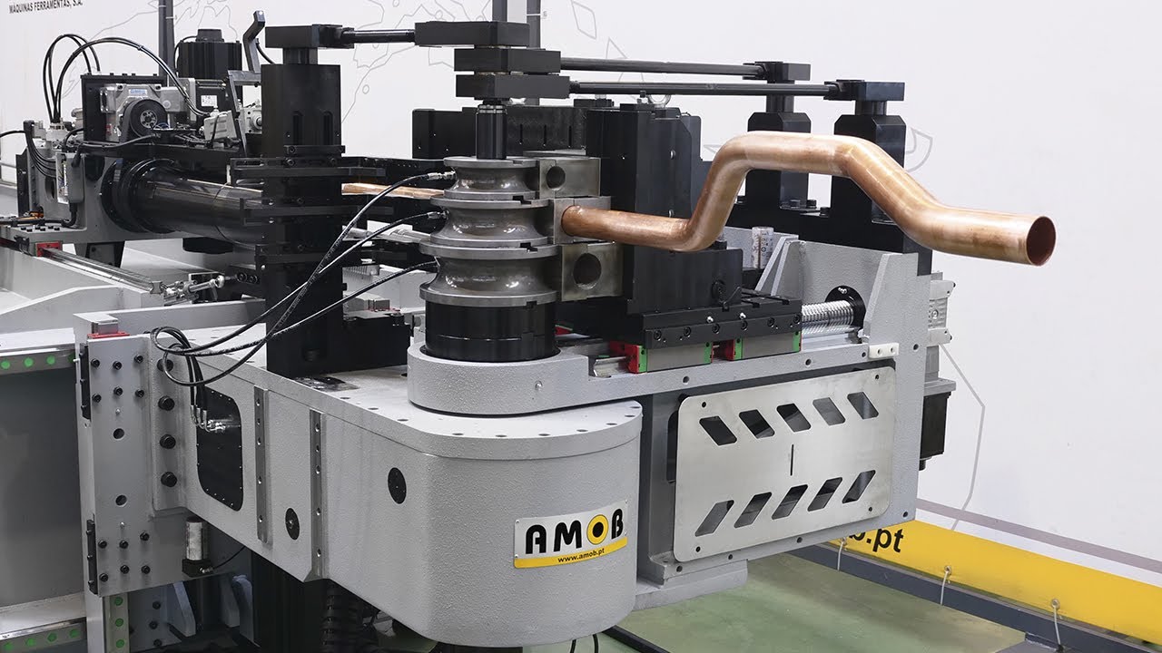 Fully Electric CNC Tube Bending Machine - eMOB80CNC-R Multi-stack capability | AMOB