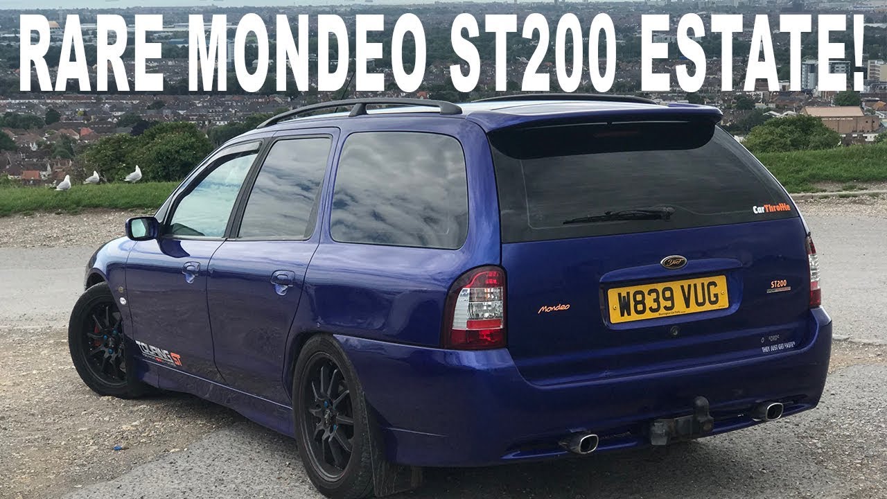THE RARE, MAUNAL, V6 FORD MONDEO ST200 ESTATE!! *FORDS FORGOTTEN FAST ESTATE*