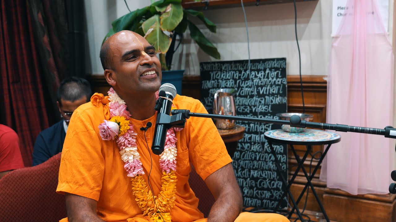 S.B. Keshava Swami | Bhagavad Gita 8.15 | ISKCON Boston