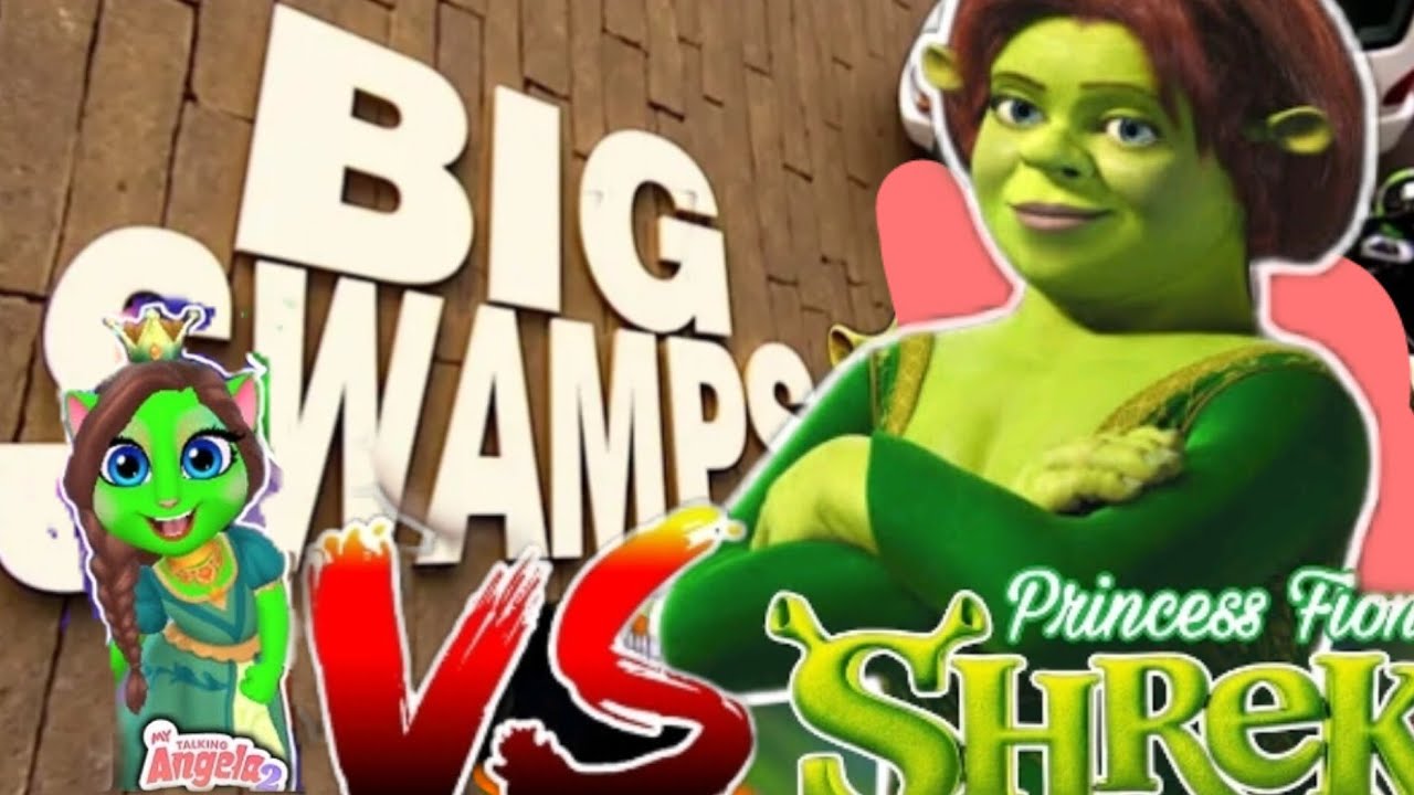 Level 396 - Recreating PRINCESS FIONA from SHREK | My Talking Angela 2#Shrek -Big Dawgs#fyonashrek