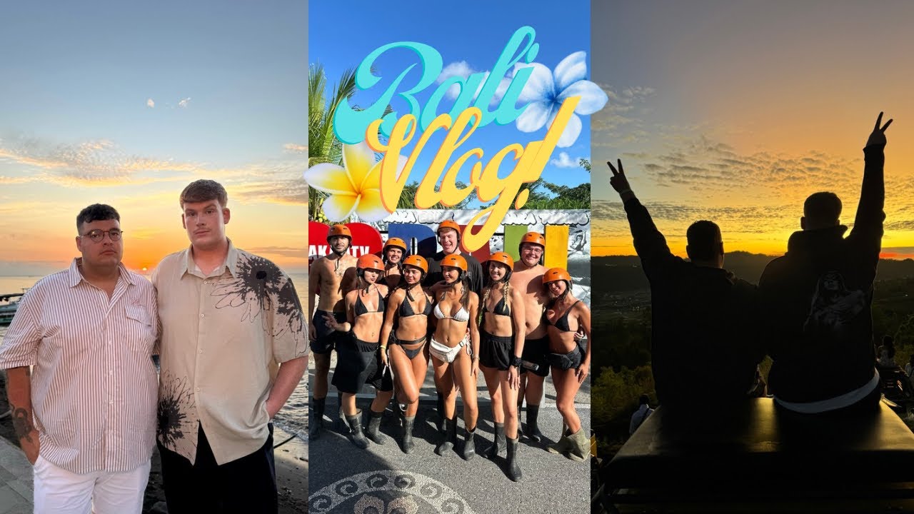 BALI VLOG 2! Снорклинг с дельфинами, восхождения в горы и многое другое! KANE&IEUAN