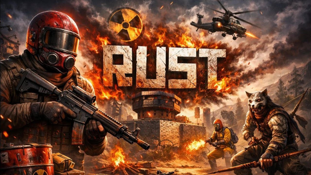 Стройка и рейды в Раст (Rust) ☆ RUST