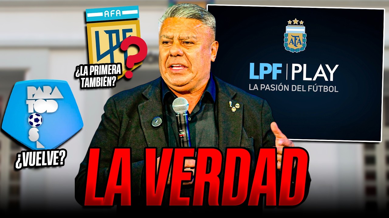 LA VERDAD de LPF PLAY ¿VUELVE FÚTBOL PARA TODOS?