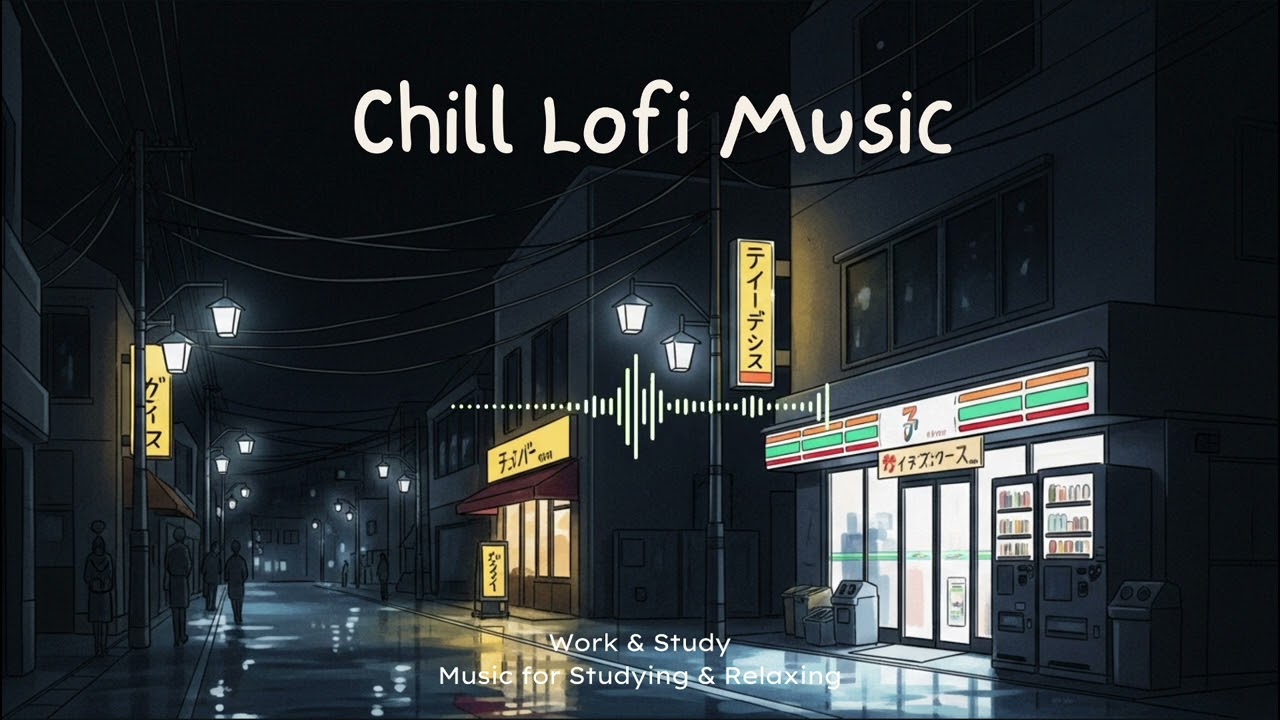 Tokyo Night Walk 🌙 – Soft Lofi Beats to Drift & Relax
