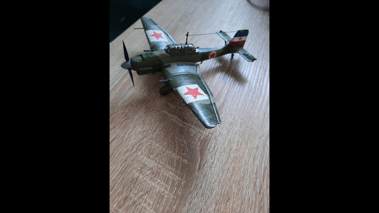 Zvezda Štuka sklapanje 1/72; Zvezda Stuka building 1/72