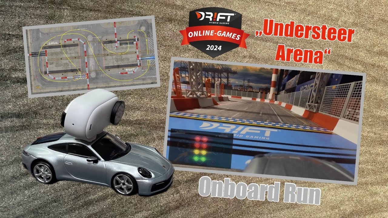 DR!FT: „Understeer Arena“ - Onboard Run mit Sturmkind Porsche 992 [Race]
