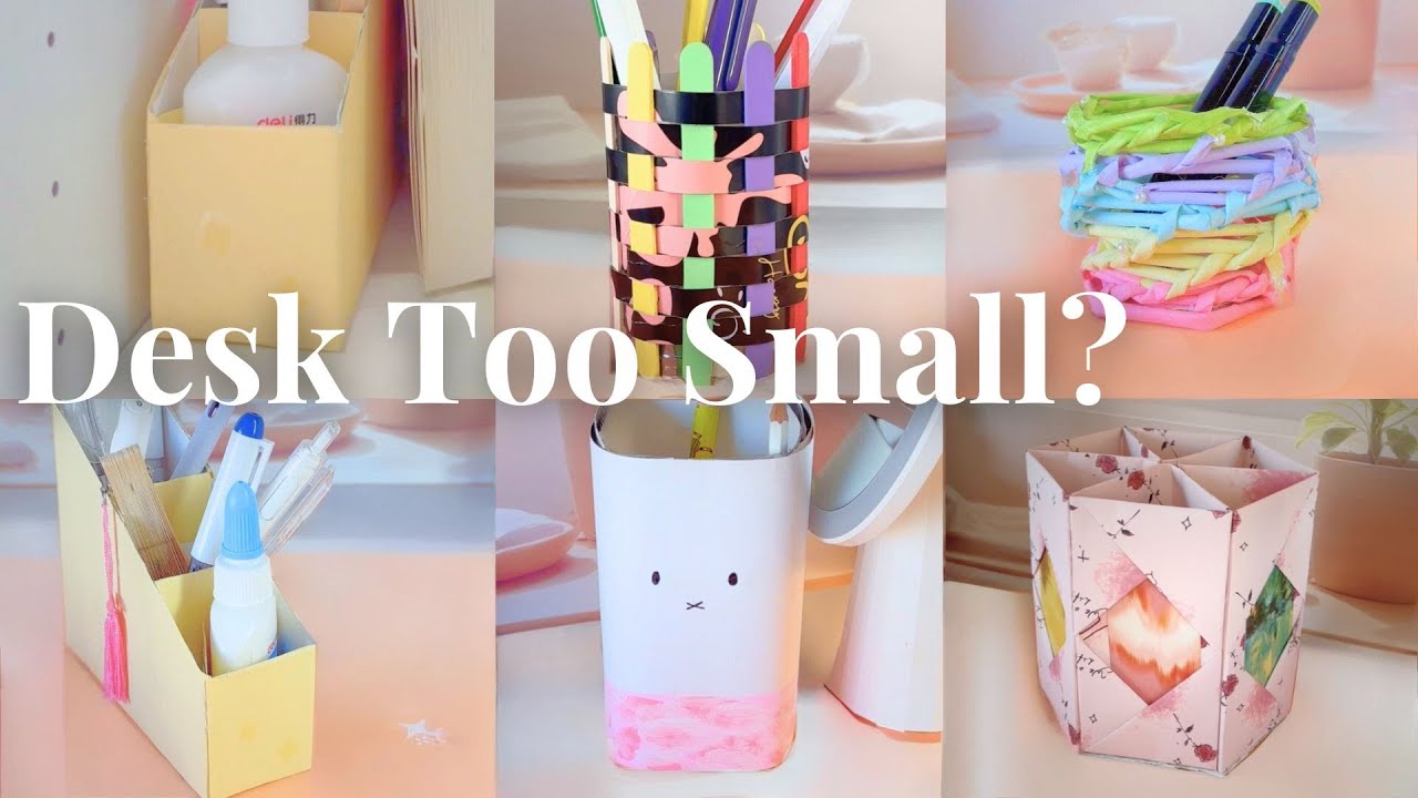 Small Desk? 5 DIY Pen Holders That Actually Fit
