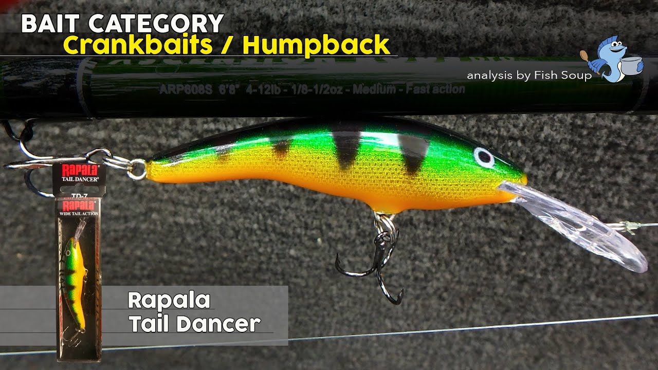 Rapala Tail Dancer - Crankbaits Humpback - Unbiased Bait Review by Fish Soup