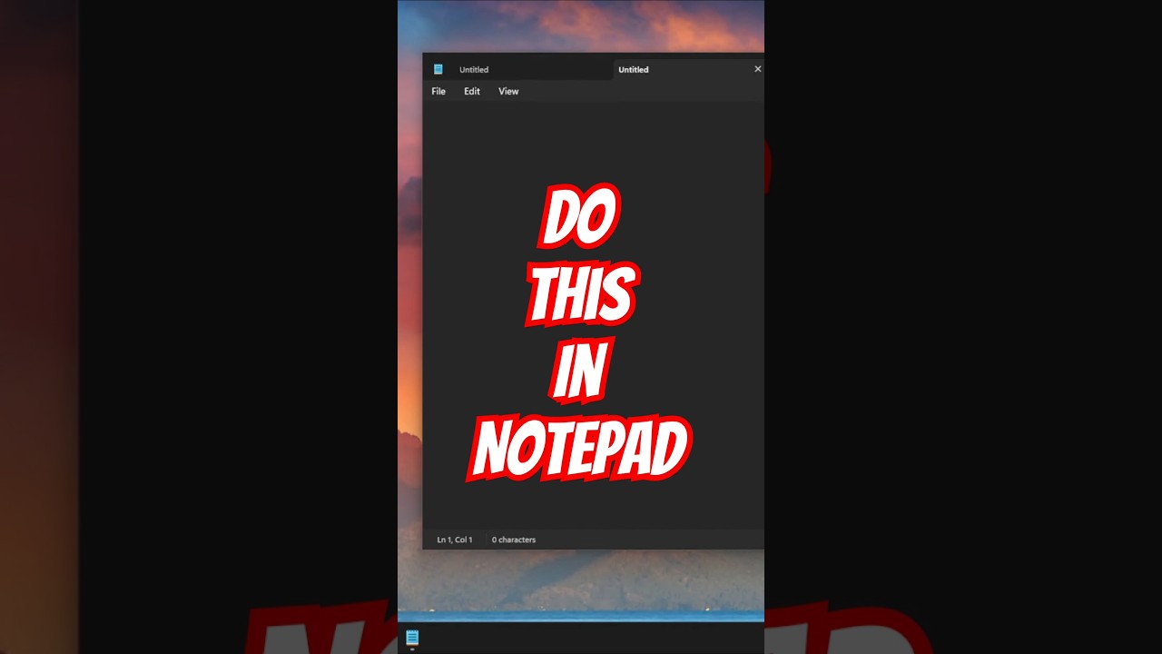 Windows 11 Notepad trick you need to do!