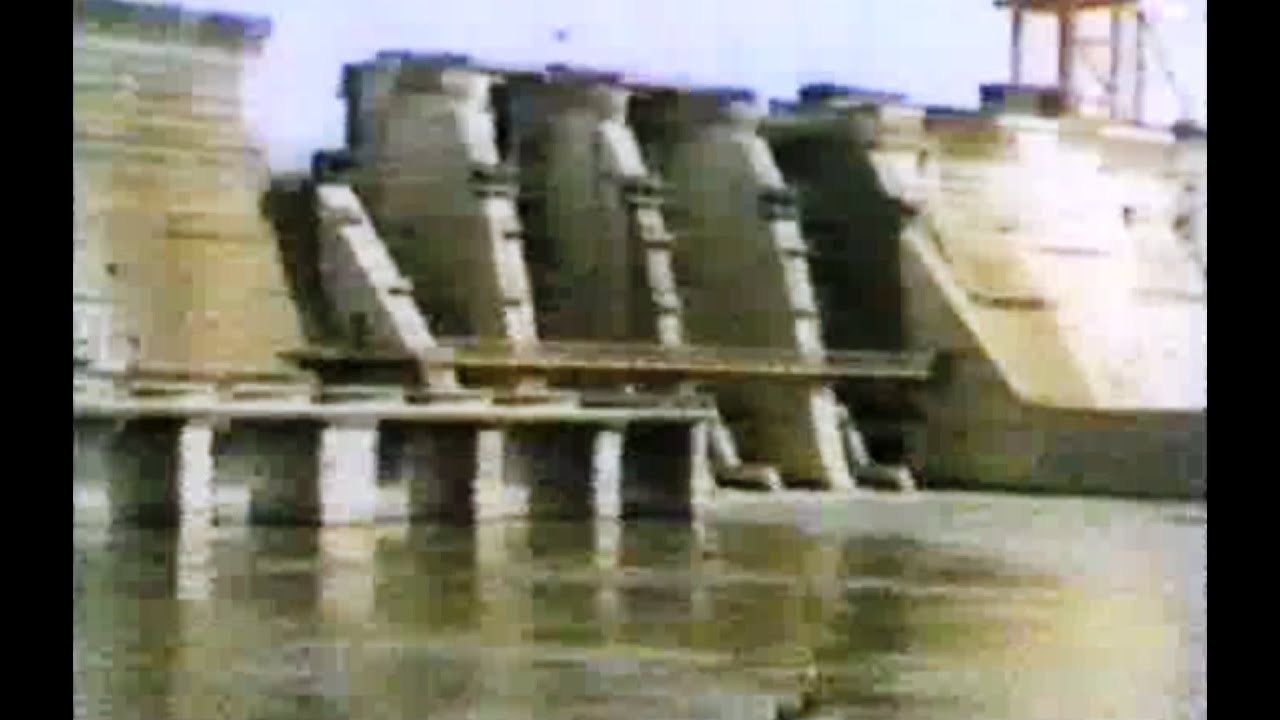 CONSTRUCTION OF KAINJI DAM 1964