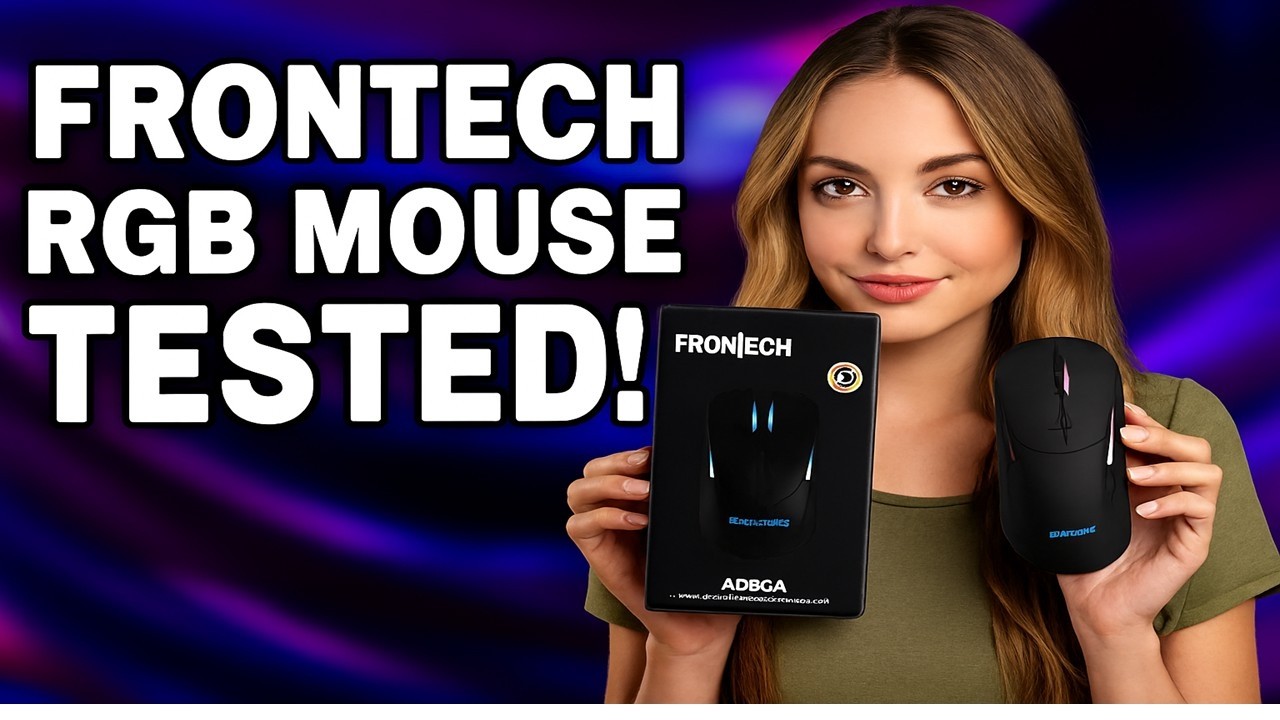 Unboxing Frontech RGB Mouse + LIVE Gameplay Test – Lag? Flicks? Grip Review!