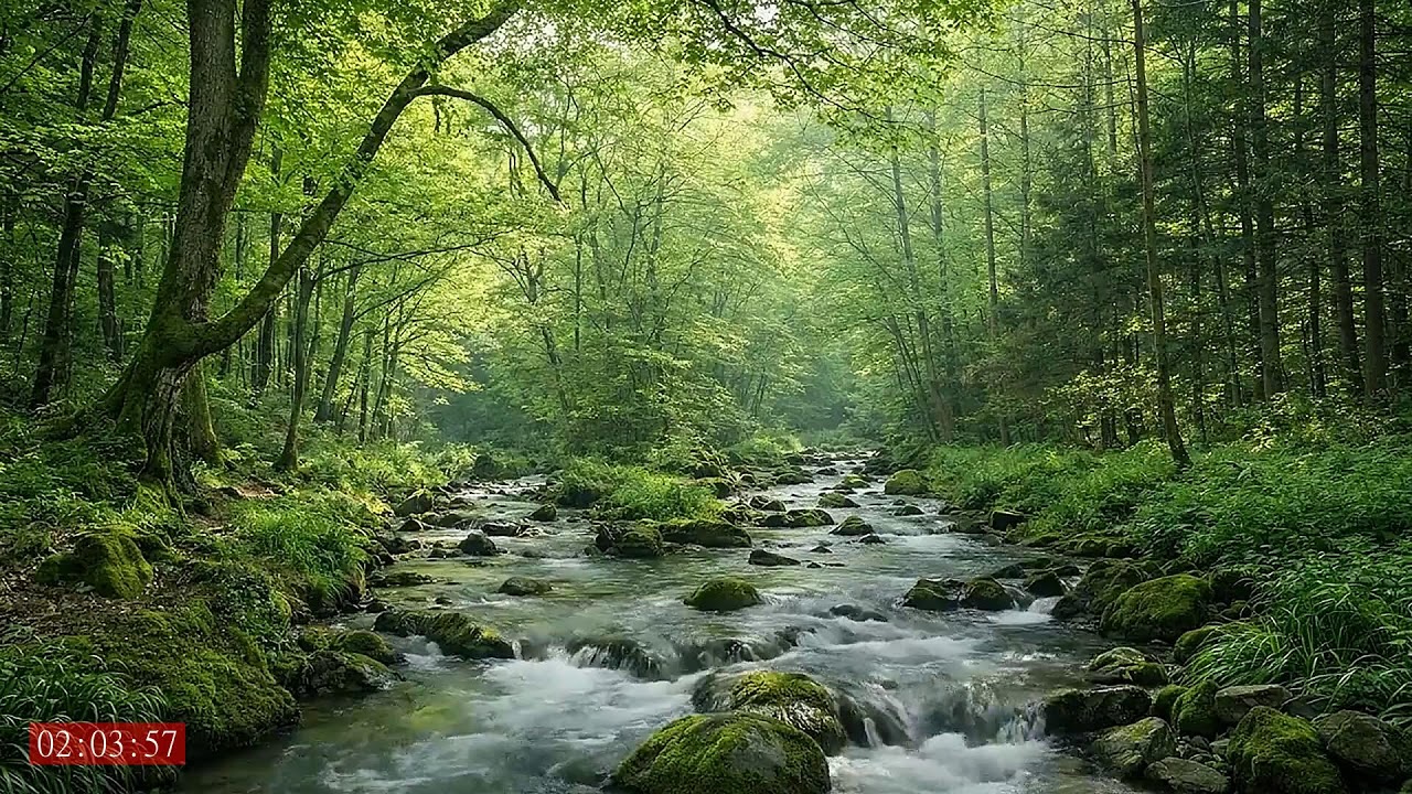 Peaceful Late Evening Rain Sounds for Sleeping for Long Rest