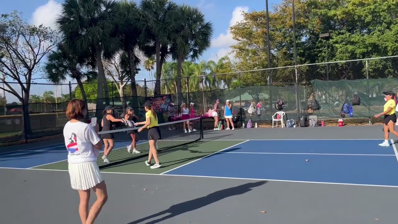 It Must Be Friday: Pickleball @ Silver Lakes courts ,  Miramar Fl